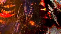 Thumbnail close-up of the mouth from the O.D.I.U.M or Die NFT collectible artwork