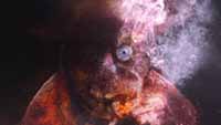 Facial thumbnail detail from the You Reek of Fear NFT collectible artwork