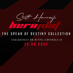 HEROPLOT: The Spear of Destiny is now available at Waterstones in the UK